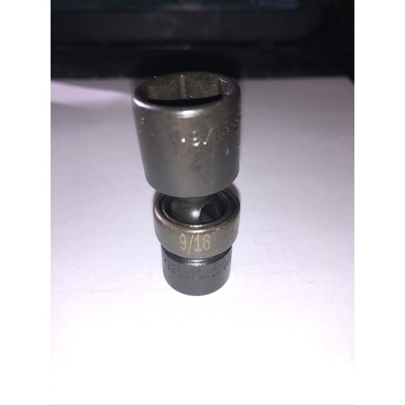 Sk & Company Other - 9/16" Std SK Tools Universal Flex Swivel Impact Socket 6pt 1/4" Drive 32318 USA